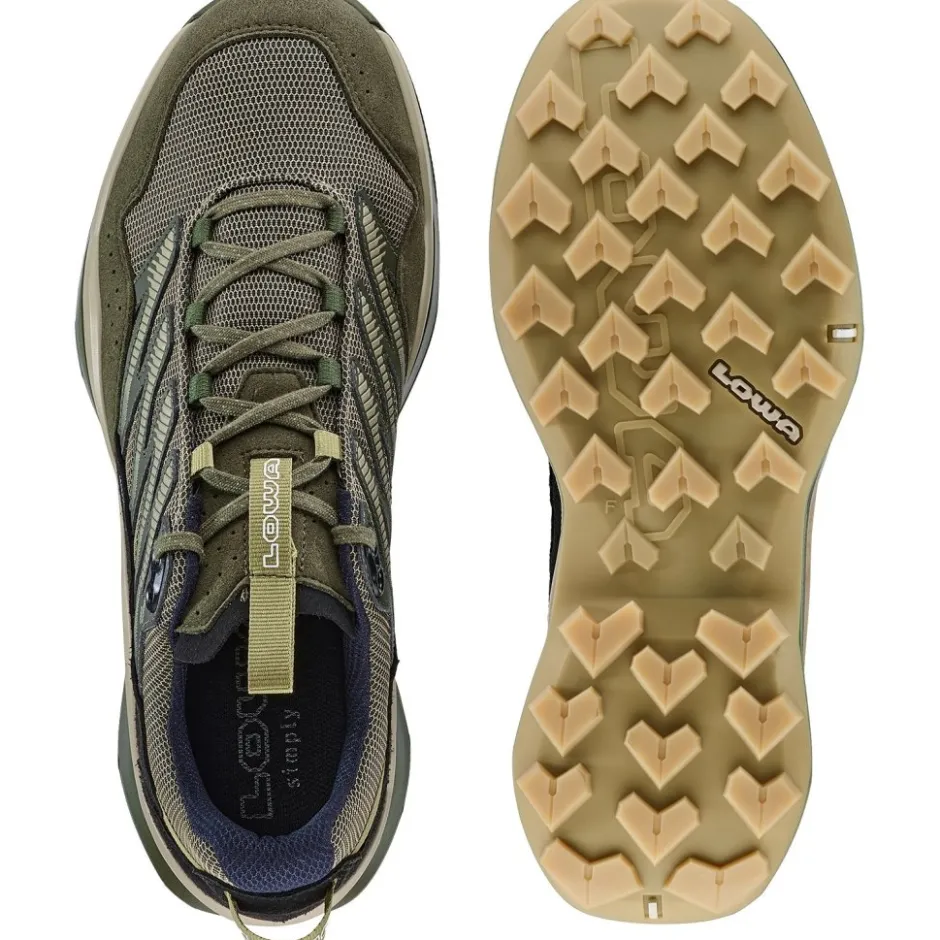 Wandelschoenen|Wandelschoenen < LOWA Maddox PRO Lo Wandelschoenen Heren - zwart/olijf