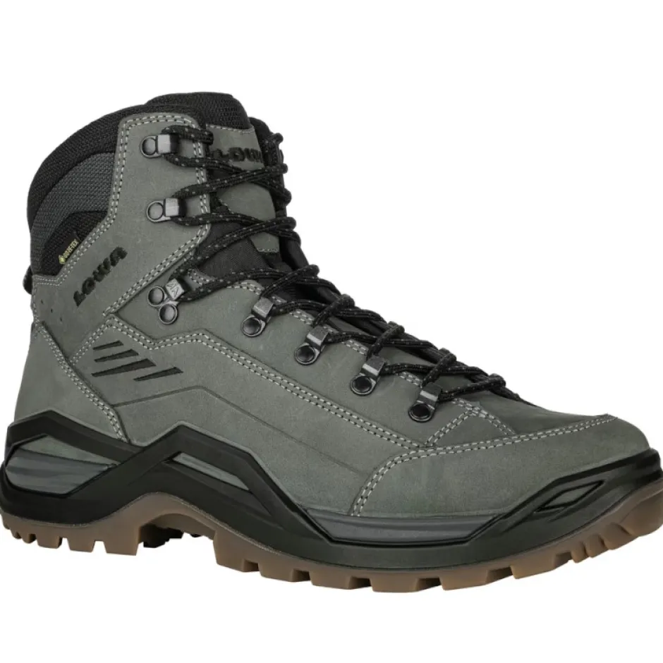 Wandelschoenen|Wandelschoenen < LOWA Renegade Evo GTX Mid Wandelboots Heren - navy/grijs