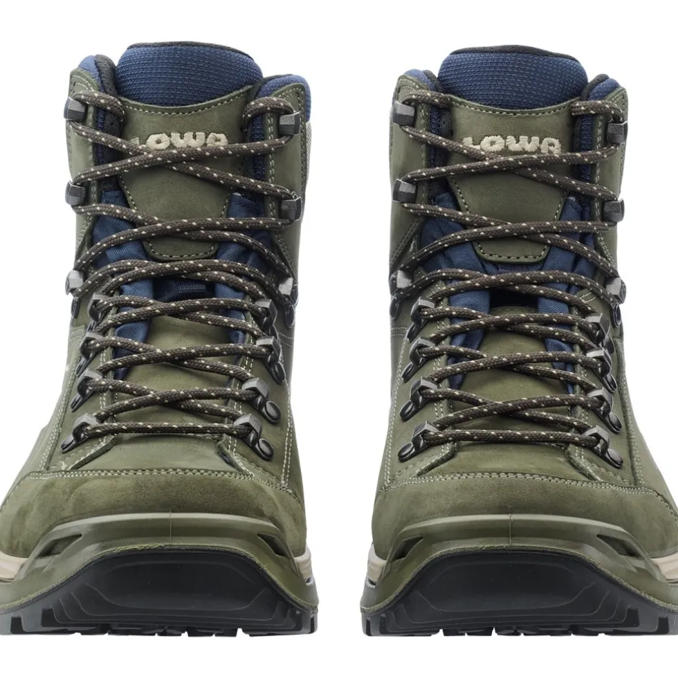 LOWA Renegade Evo GTX Mid Wandelboots Heren - olive/navy