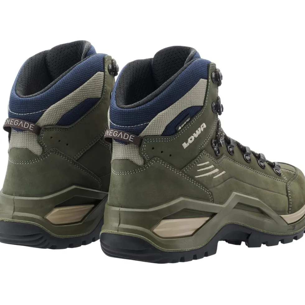 LOWA Renegade Evo GTX Mid Wandelboots Heren - olive/navy