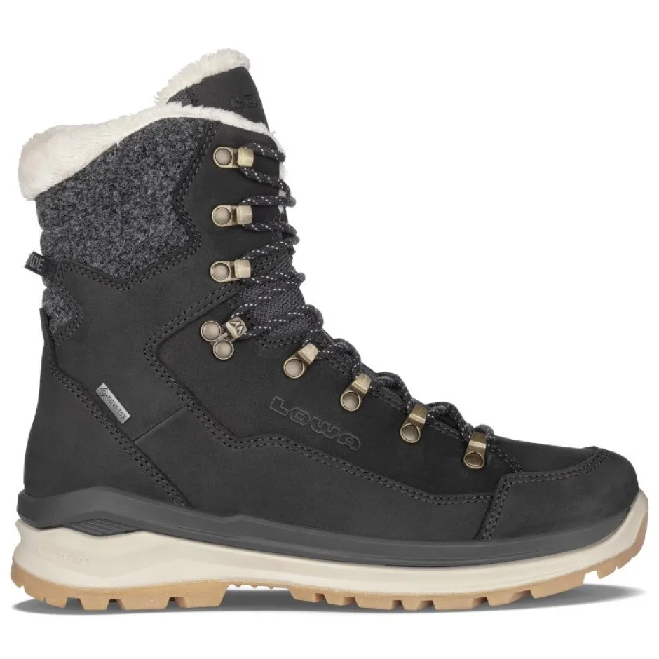 Wandelschoenen|Wandelschoenen < LOWA Renegade EVO Ice 2 GTX Winterlaarzen Dames - zwart/champagne | Standaard