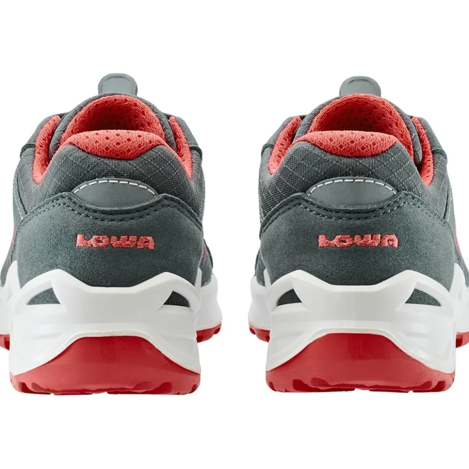 Wandelschoenen|Wandelschoenen < LOWA Zirrox II GTX Lo Schoenen Kinderen - graphite/coral (Maat 27-35)