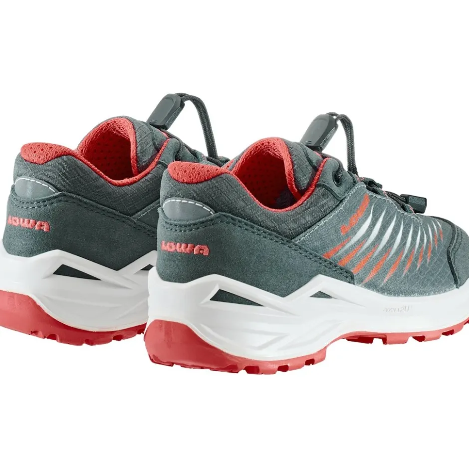 Wandelschoenen|Wandelschoenen < LOWA Zirrox II GTX Lo Schoenen Kinderen - graphite/coral (Maat 27-35)