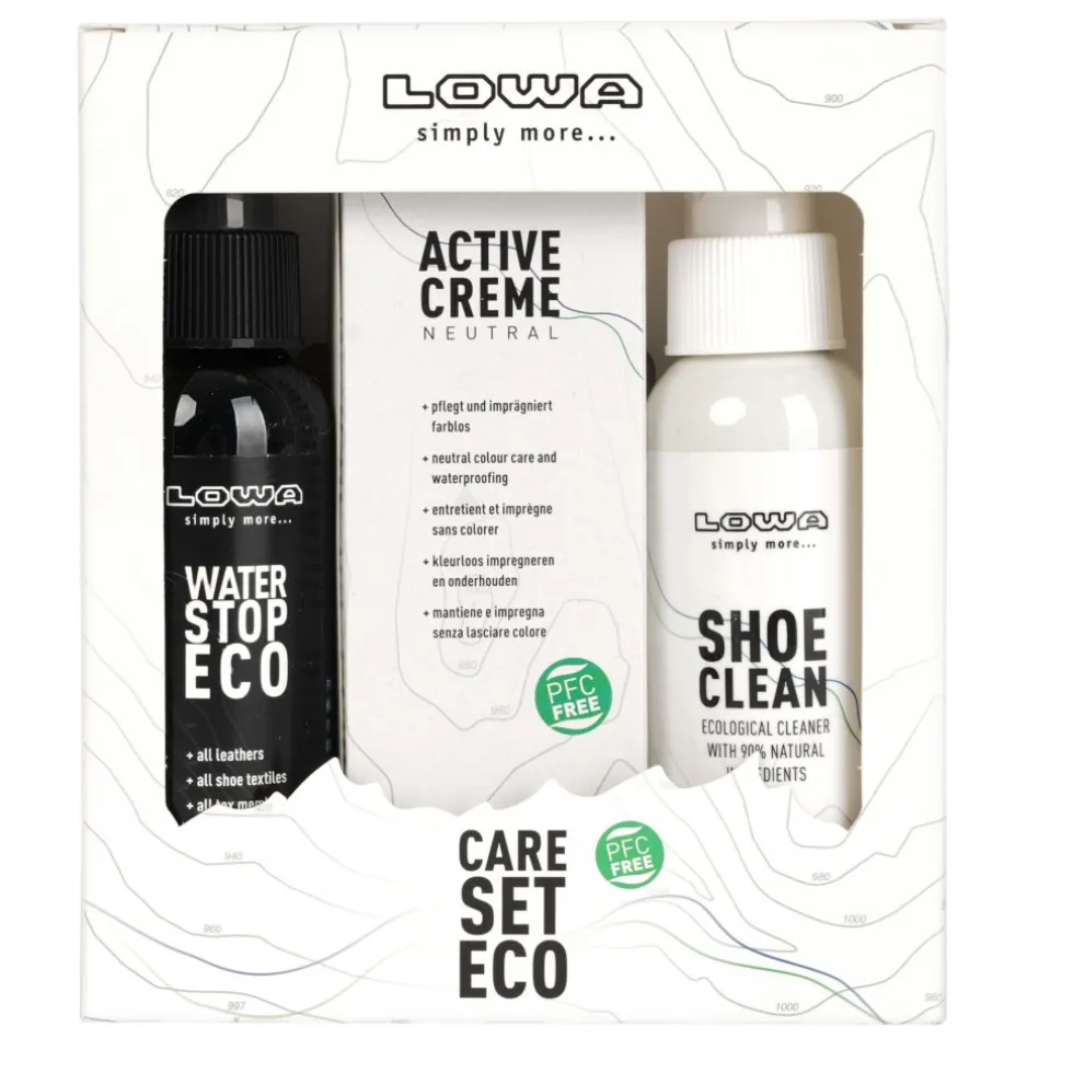 LOWA Care Set ECO Reinigingsmiddelen voor Schoenen