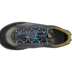 LOWA Carezza GTX Lo Wandelschoenen Kinderen - turquoise/mustard (Maat 23-35)
