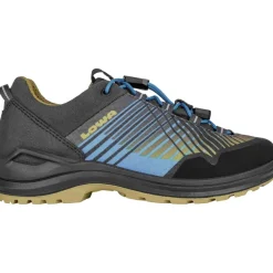 LOWA Carezza GTX Lo Wandelschoenen Kinderen - turquoise/mustard (Maat 23-35)