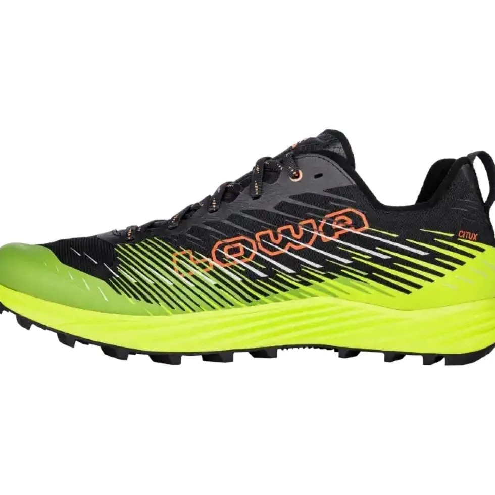 LOWA Citux Hardloopschoenen Heren - lime/flame