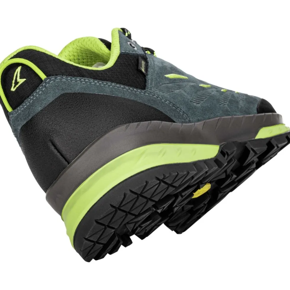 LOWA Delago GTX Lo Trekkingschoenen Heren - petrol/lime
