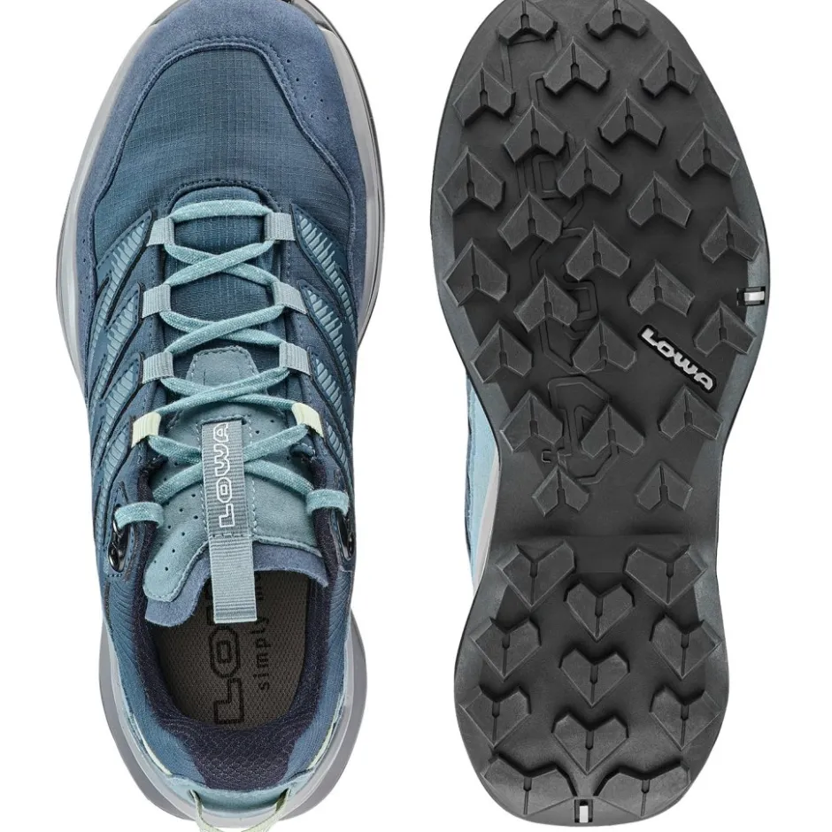 Wandelschoenen|Wandelschoenen < LOWA Maddox Pro GTX Lo Wandelschoenen Dames - smoke blue/slate blue