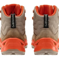 LOWA Maddox Pro GTX Mid Schoenen Kinderen - dune/flame (Maat 28-35)