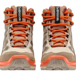 LOWA Maddox Pro GTX Mid Schoenen Kinderen - dune/flame (Maat 28-35)