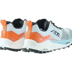 Schoenen|Trailrunning Schoenen < LOWA Madrix Hardloopschoenen Heren - misty blue/oranje