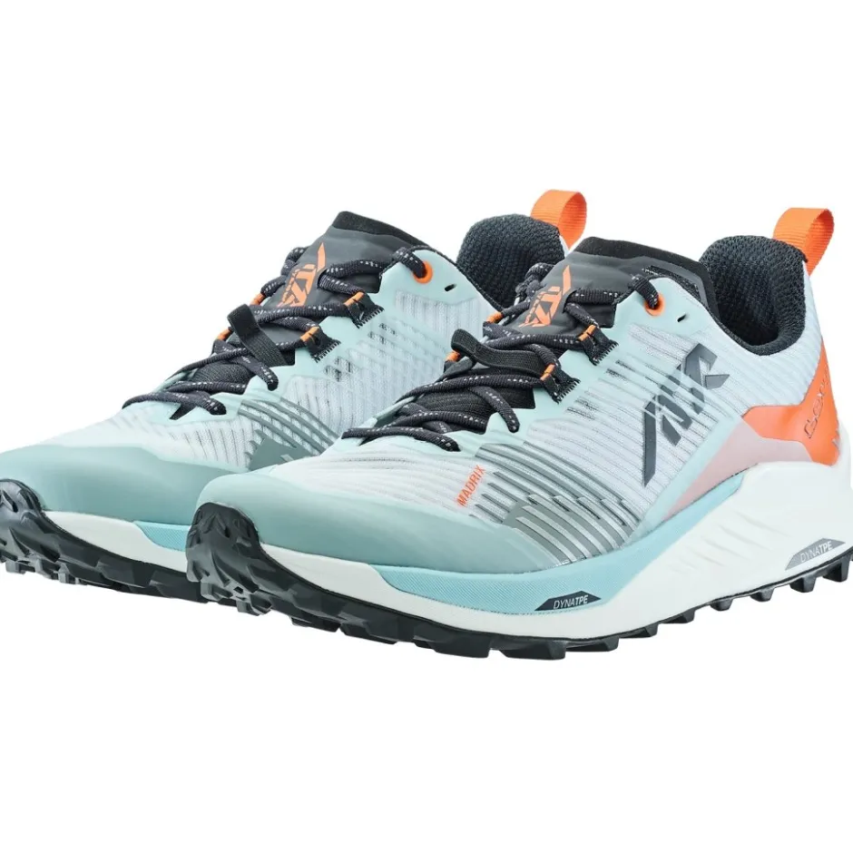 Schoenen|Trailrunning Schoenen < LOWA Madrix Hardloopschoenen Heren - misty blue/oranje