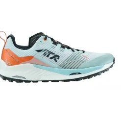 Schoenen|Trailrunning Schoenen < LOWA Madrix Hardloopschoenen Heren - misty blue/oranje