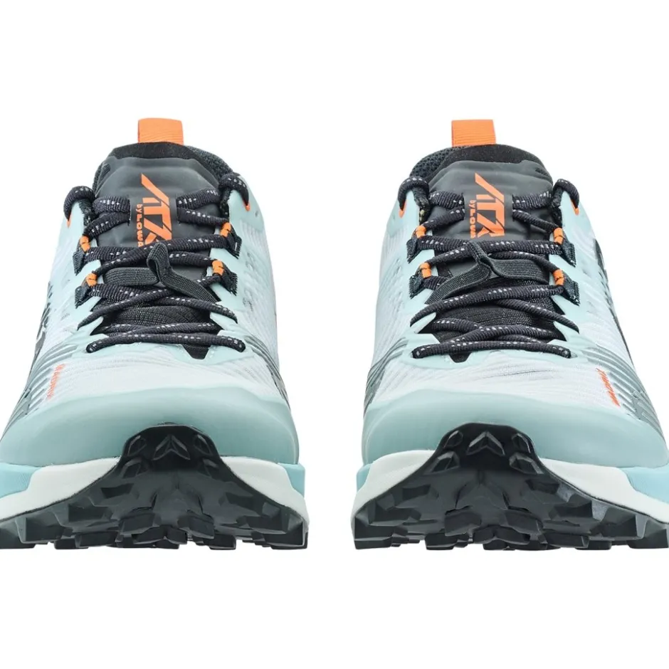 Schoenen|Trailrunning Schoenen < LOWA Madrix Hardloopschoenen Heren - misty blue/oranje