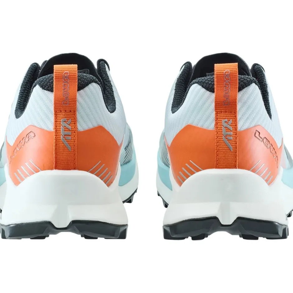 Schoenen|Trailrunning Schoenen < LOWA Madrix Hardloopschoenen Heren - misty blue/oranje