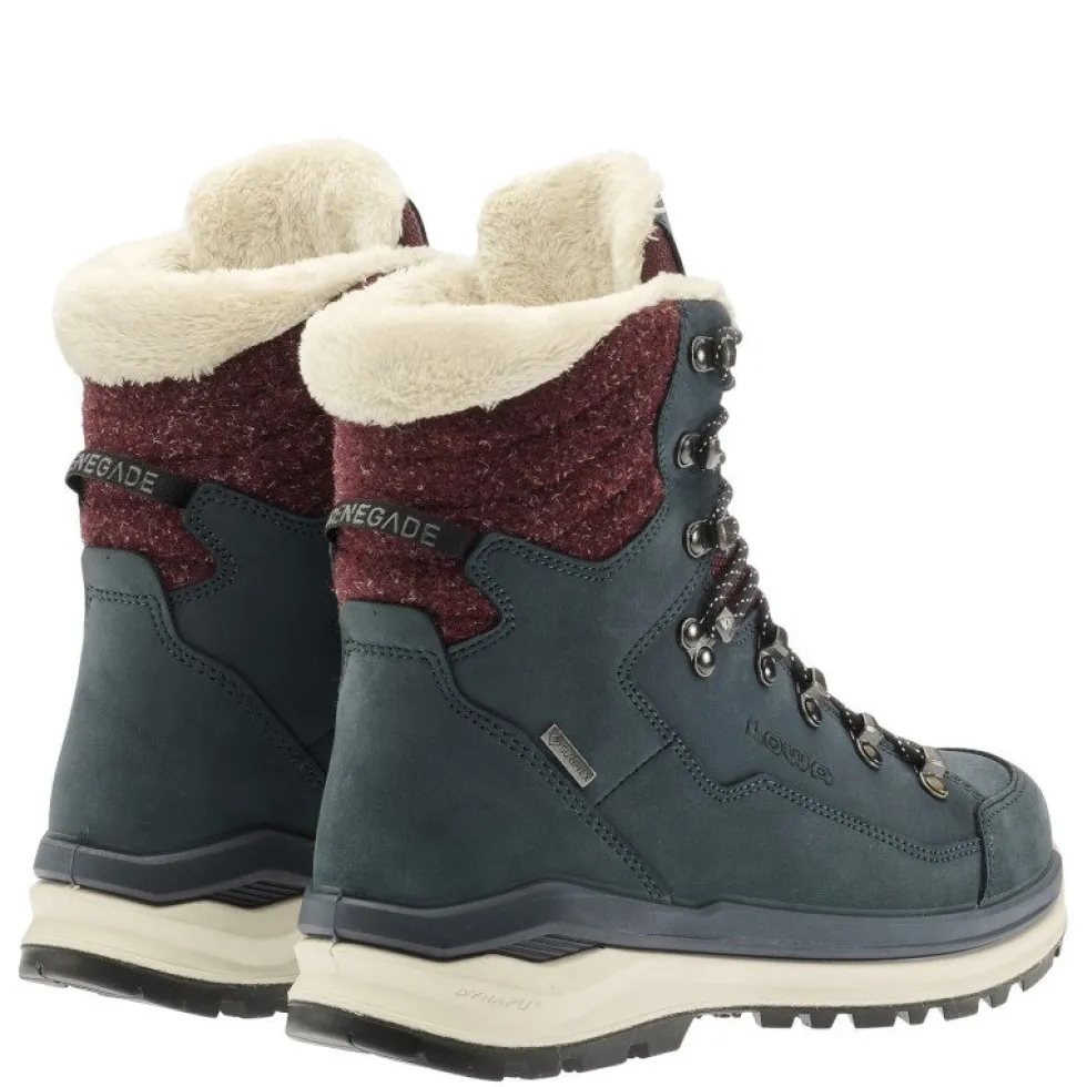 LOWA Renegade EVO Ice 2 GTX Winterlaarzen Dames - navy/rood | Standaard