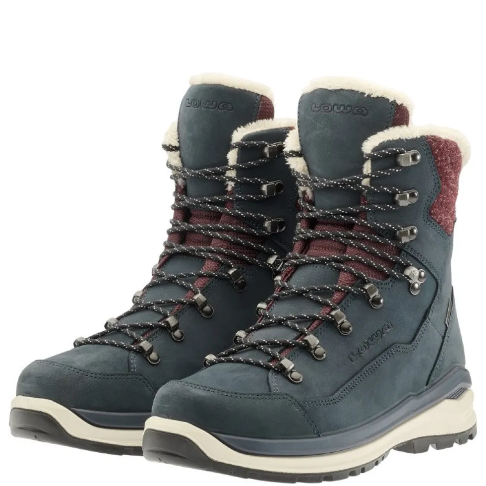 LOWA Renegade EVO Ice 2 GTX Winterlaarzen Dames - navy/rood | Standaard