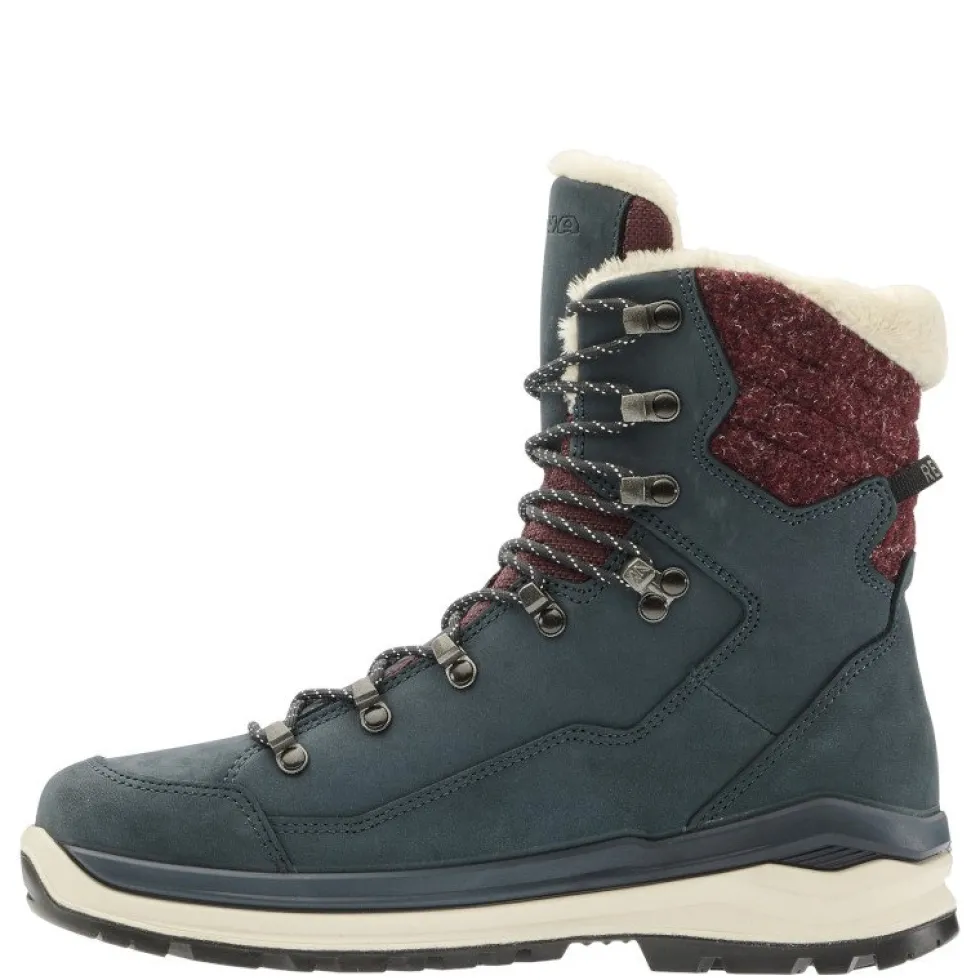 LOWA Renegade EVO Ice 2 GTX Winterlaarzen Dames - navy/rood | Standaard