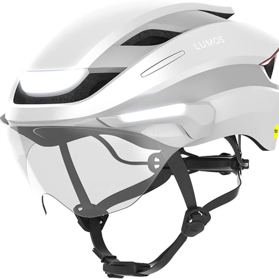 Lumos Ultra E-Bike MIPS Helm - Lunar White