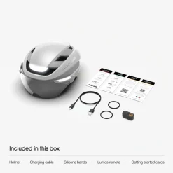 Lumos Ultra E-Bike MIPS Helm - Lunar White