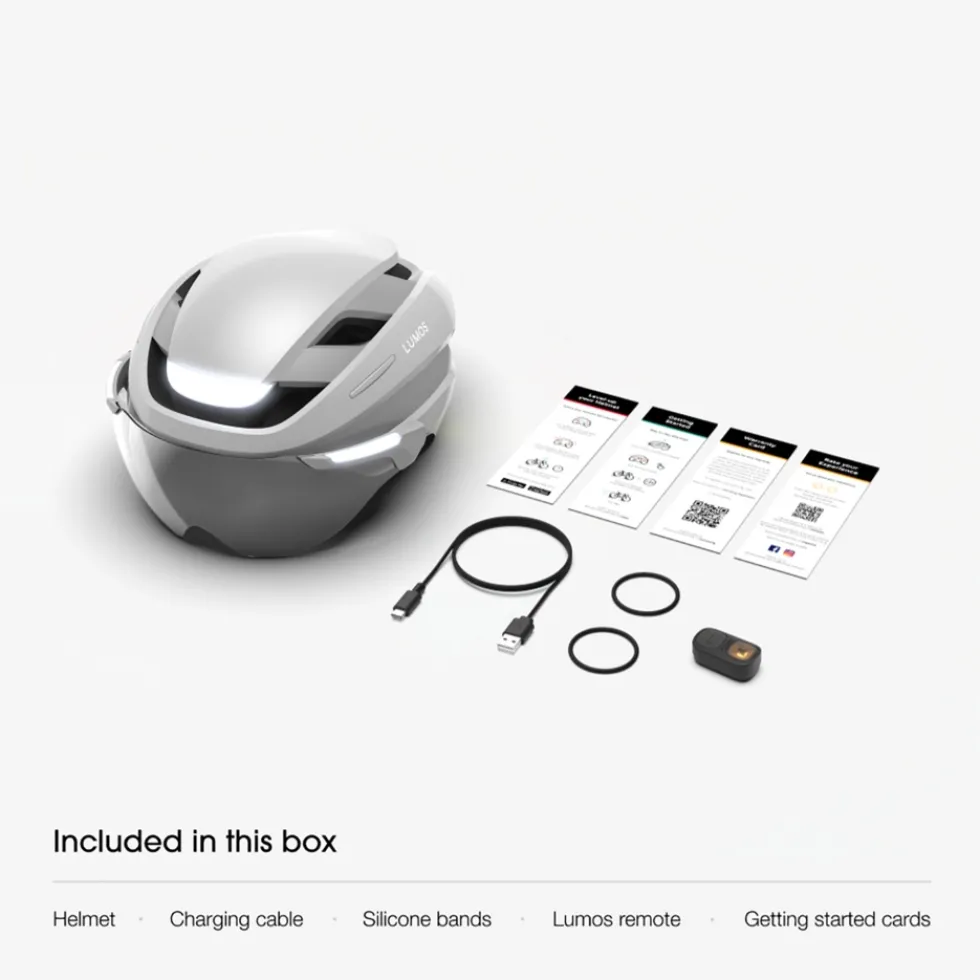 Lumos Ultra E-Bike MIPS Helm - Lunar White