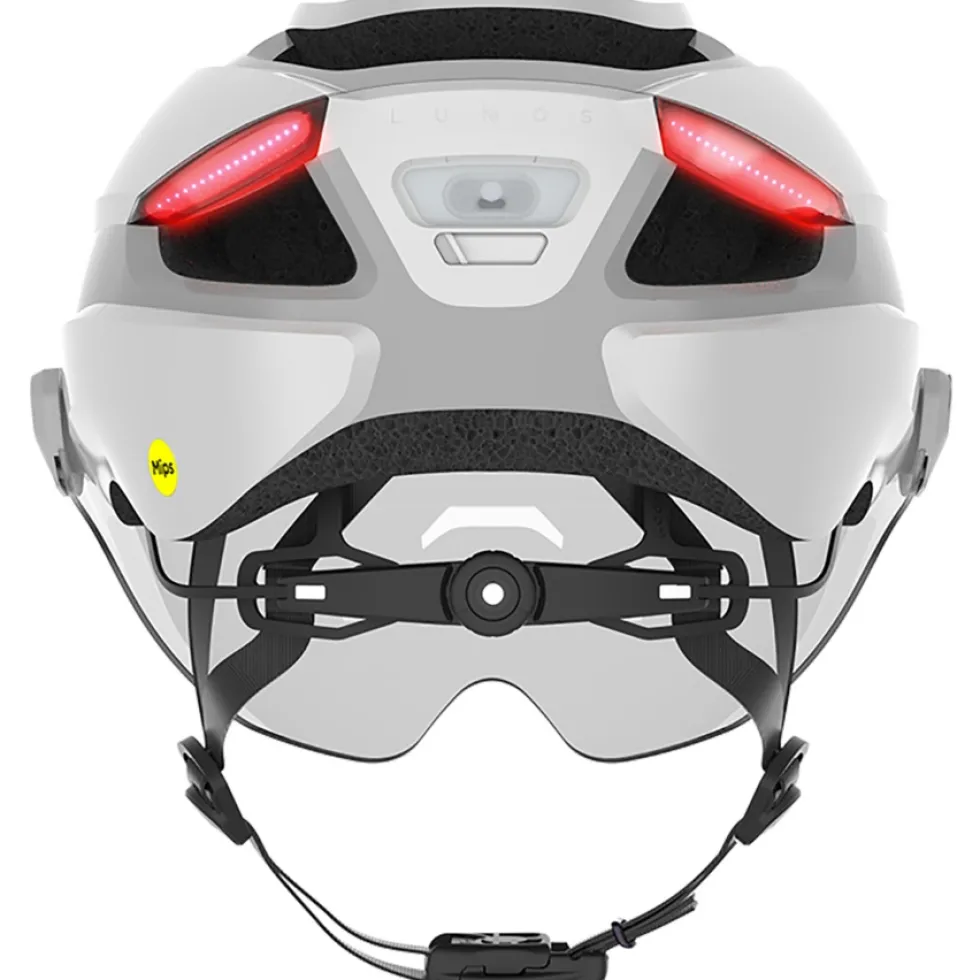 Lumos Ultra E-Bike MIPS Helm - Lunar White