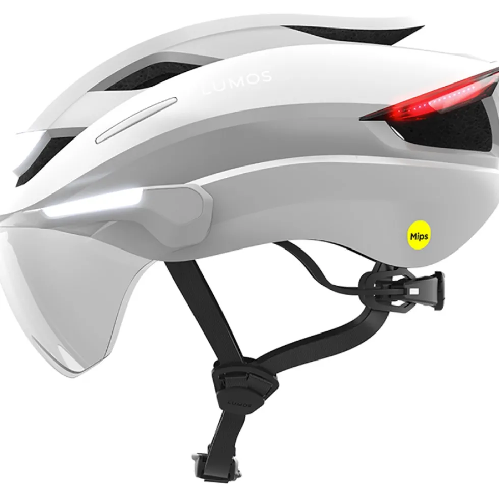 Lumos Ultra E-Bike MIPS Helm - Lunar White