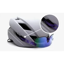 Lumos Ultra Fly MIPS Helm + Firefly Helmlicht - Phantom White