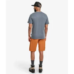 Lundhags Järpen Printed T-Shirt Heren - Dk Sky blue 71000