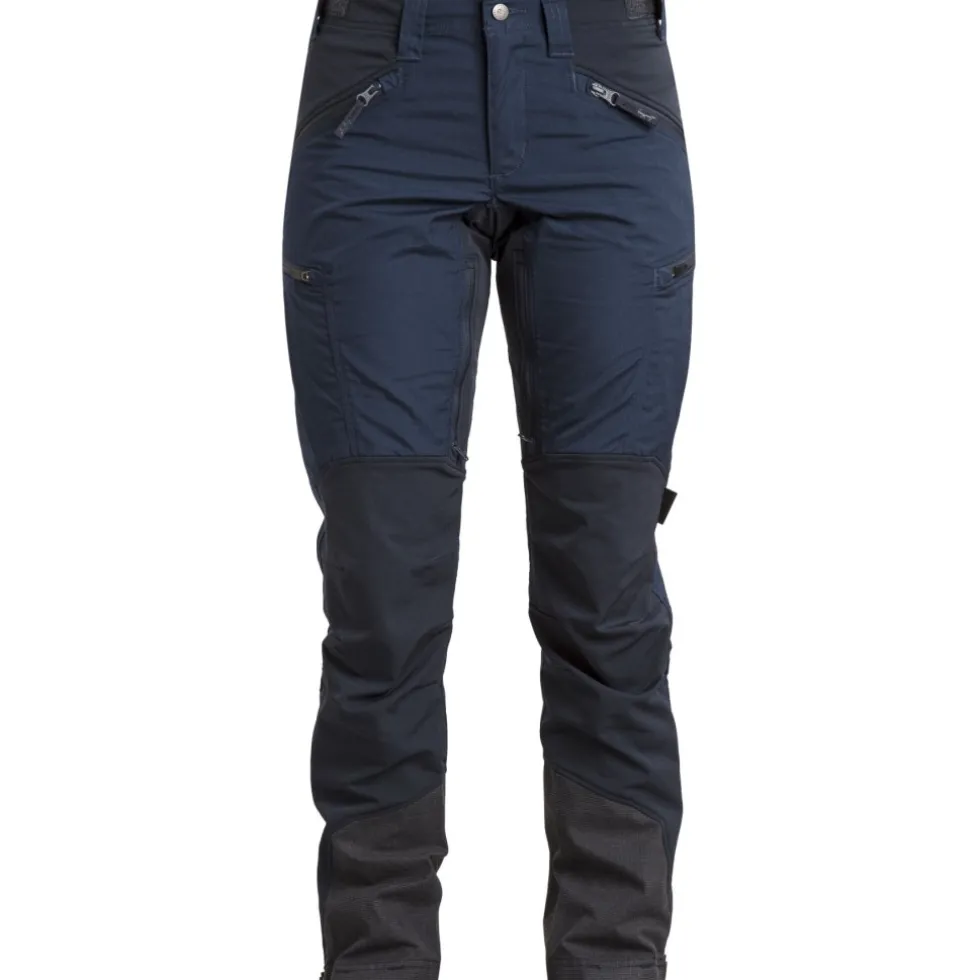 Lundhags Makke Wandelbroek Dames - Regular - Light Navy/Deep Blue 671