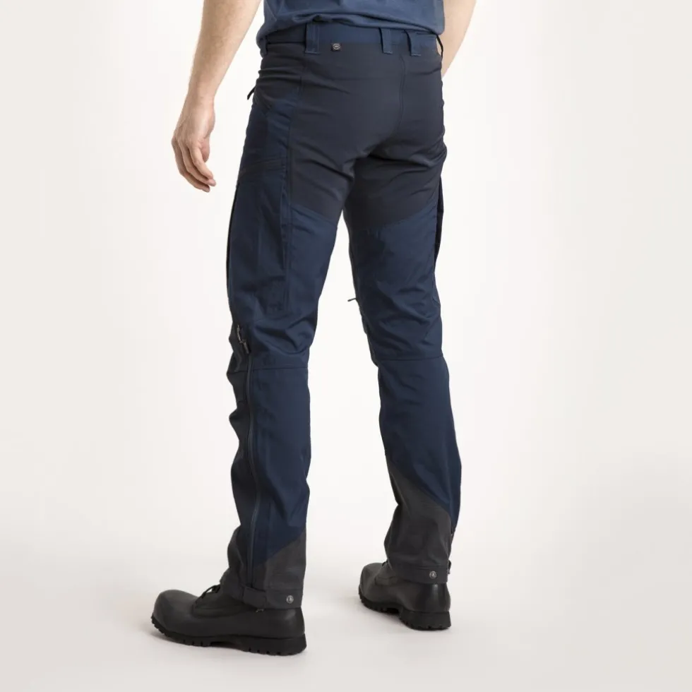 Lundhags Makke Wandelbroek Heren - Regular - Light Navy/Deep Blue 671