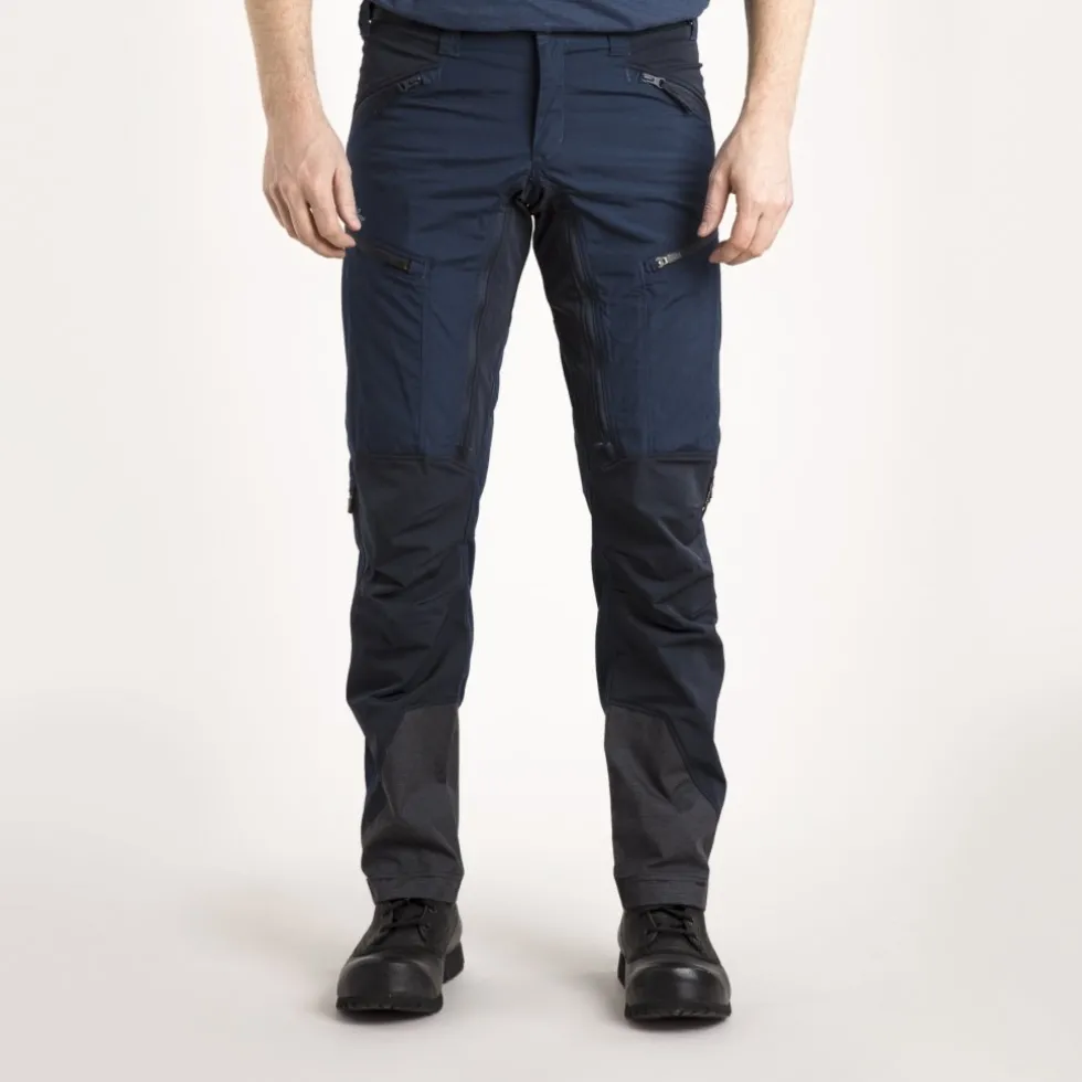 Lundhags Makke Wandelbroek Heren - Regular - Light Navy/Deep Blue 671
