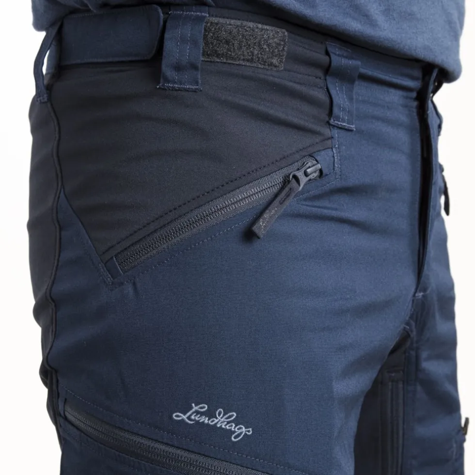 Lundhags Makke Wandelbroek Heren - Regular - Light Navy/Deep Blue 671