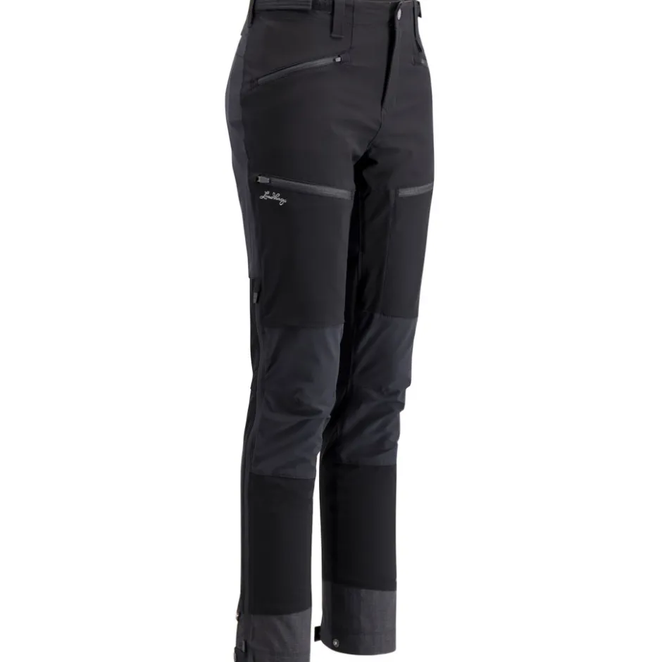 Broeken & Rokken < Lundhags Padje Stretch Broek Dames - Zwart 10000