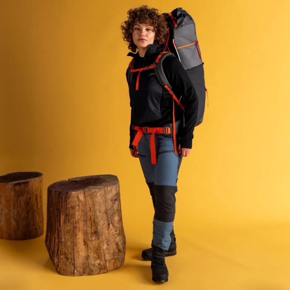 Broeken & Rokken < Lundhags Padje Stretch Broek Dames - Zwart 10000