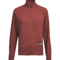 Lundhags Tived Merino Full Zip Jas Dames - Rosewood 58450