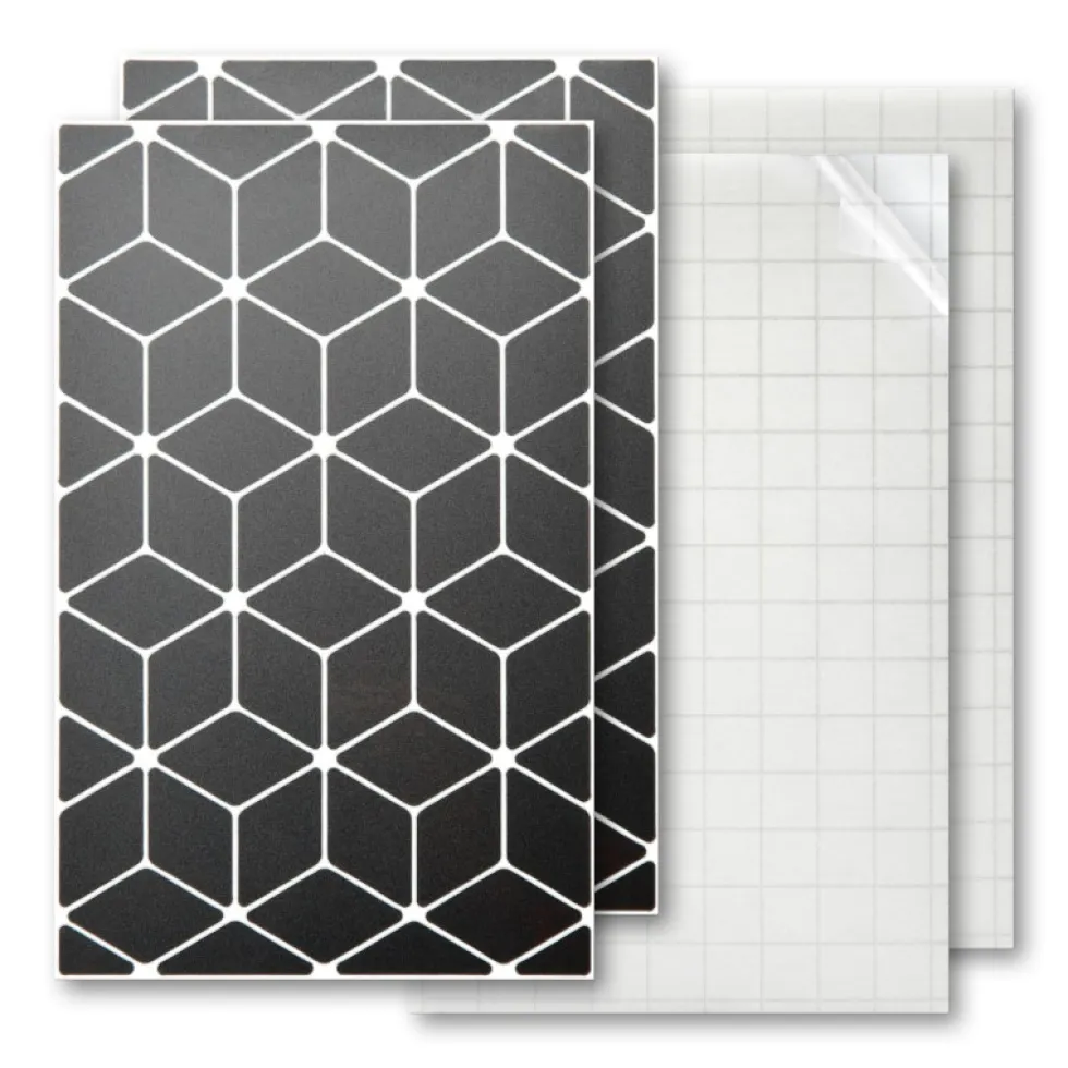Luxshield Reflecterende Sticker Diamond - kleine - zwart