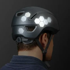 Luxshield Reflecterende Sticker Hexagon - zilver