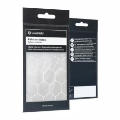Luxshield Reflecterende Sticker Hexagon - zilver