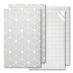 Luxshield Reflecterende Sticker Diamond - kleine - zilver
