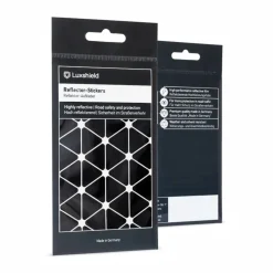 Luxshield Reflecterende Sticker Triangles - kleine - zwart