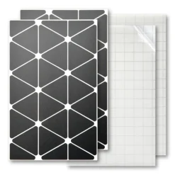 Luxshield Reflecterende Sticker Triangles - groot - zwart