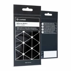 Luxshield Reflecterende Sticker Triangles - groot - zwart