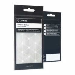 Luxshield Reflecterende Sticker Triangles - kleine - zilver