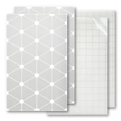 Luxshield Reflecterende Sticker Triangles - kleine - zilver