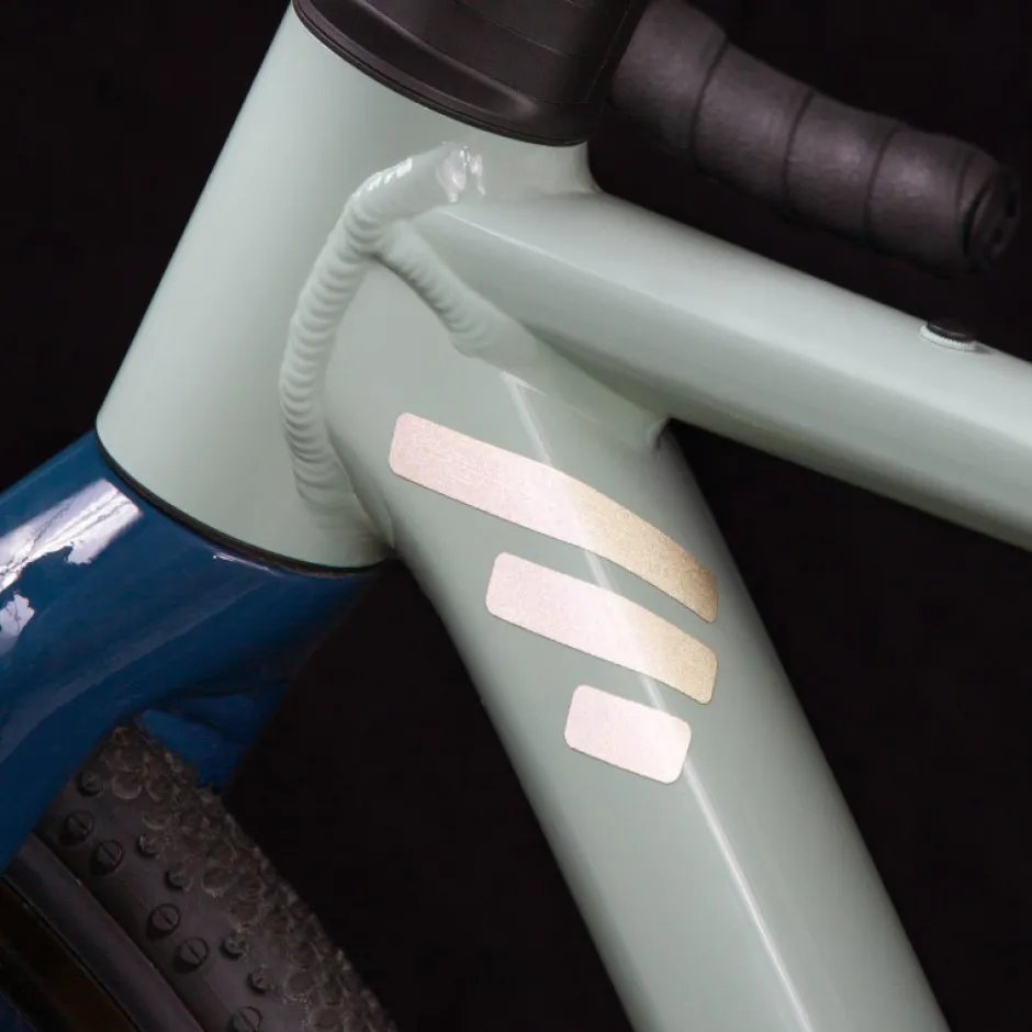 Verlichting|Reflectoren < Luxshield Reflecterende Sticker Stripes - zwart