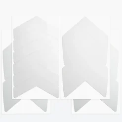 Luxshield Reflecterende Velgstickers Flash Arrow - 12 Stuks - zilver