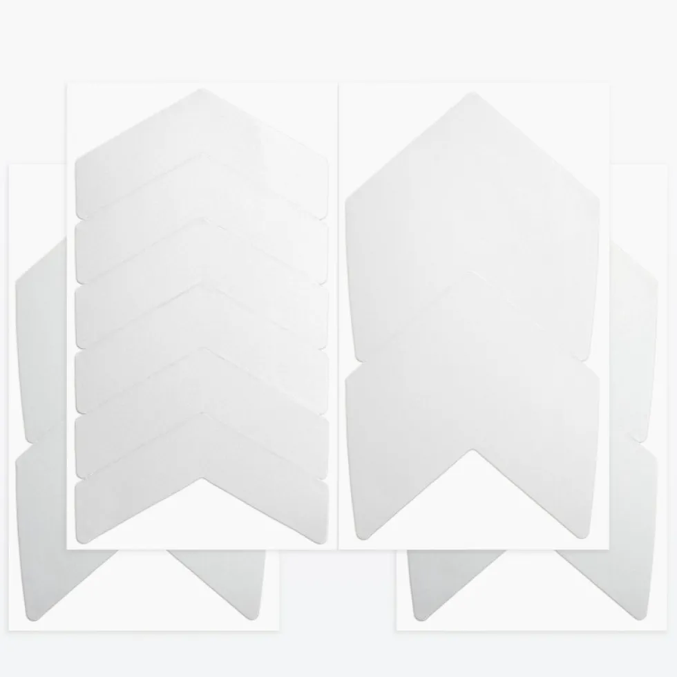 Luxshield Reflecterende Velgstickers Flash Arrow - 12 Stuks - zilver