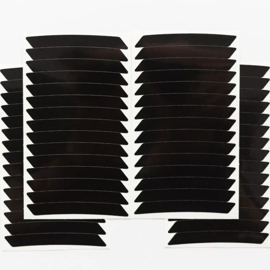Verlichting|Reflectoren < Luxshield Reflecterende Velgstickers - 60 Stuks - zwart